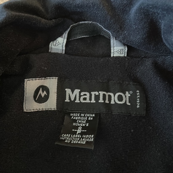Marmot Black Quilted Winter Jacket - Picture 3 of 11